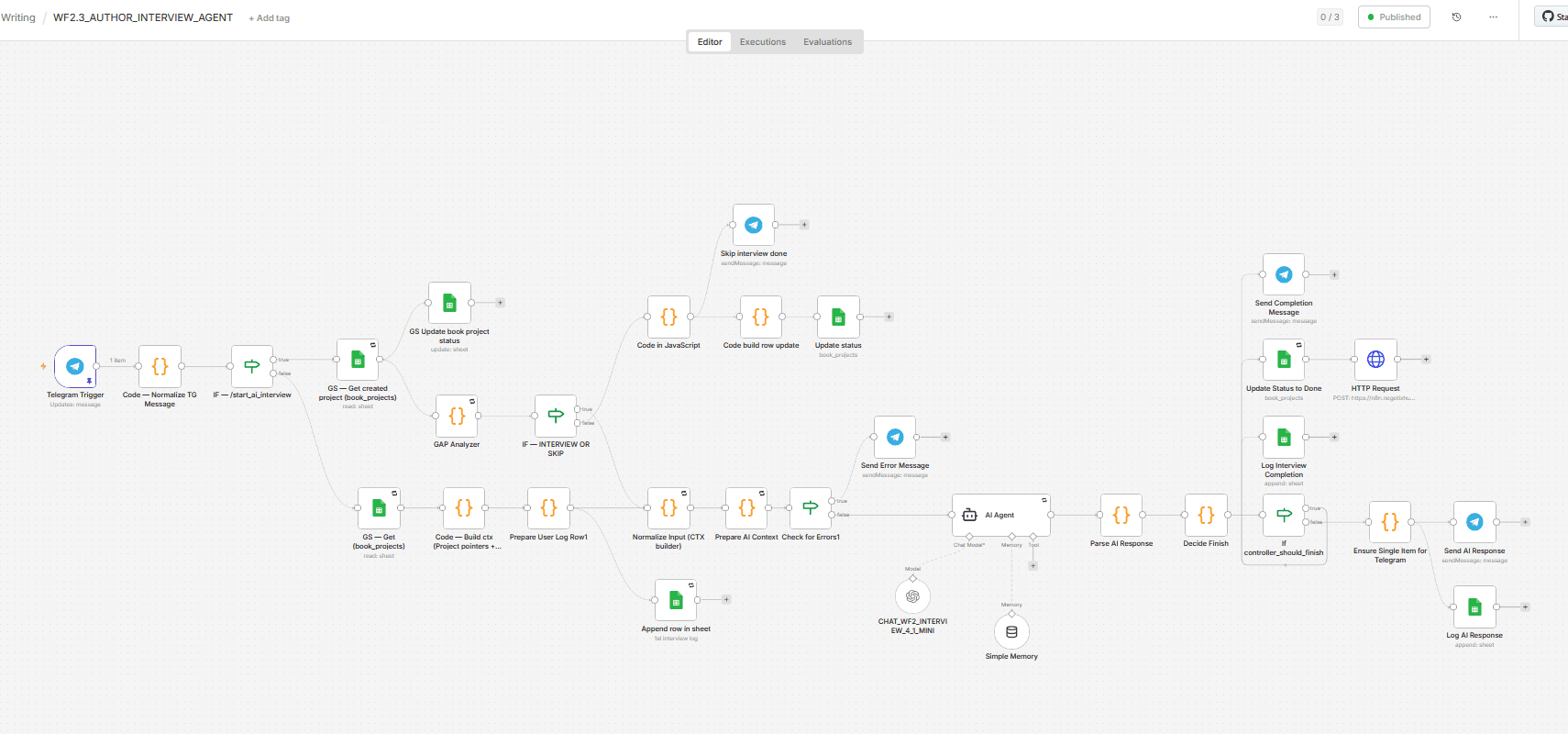 Company research agent